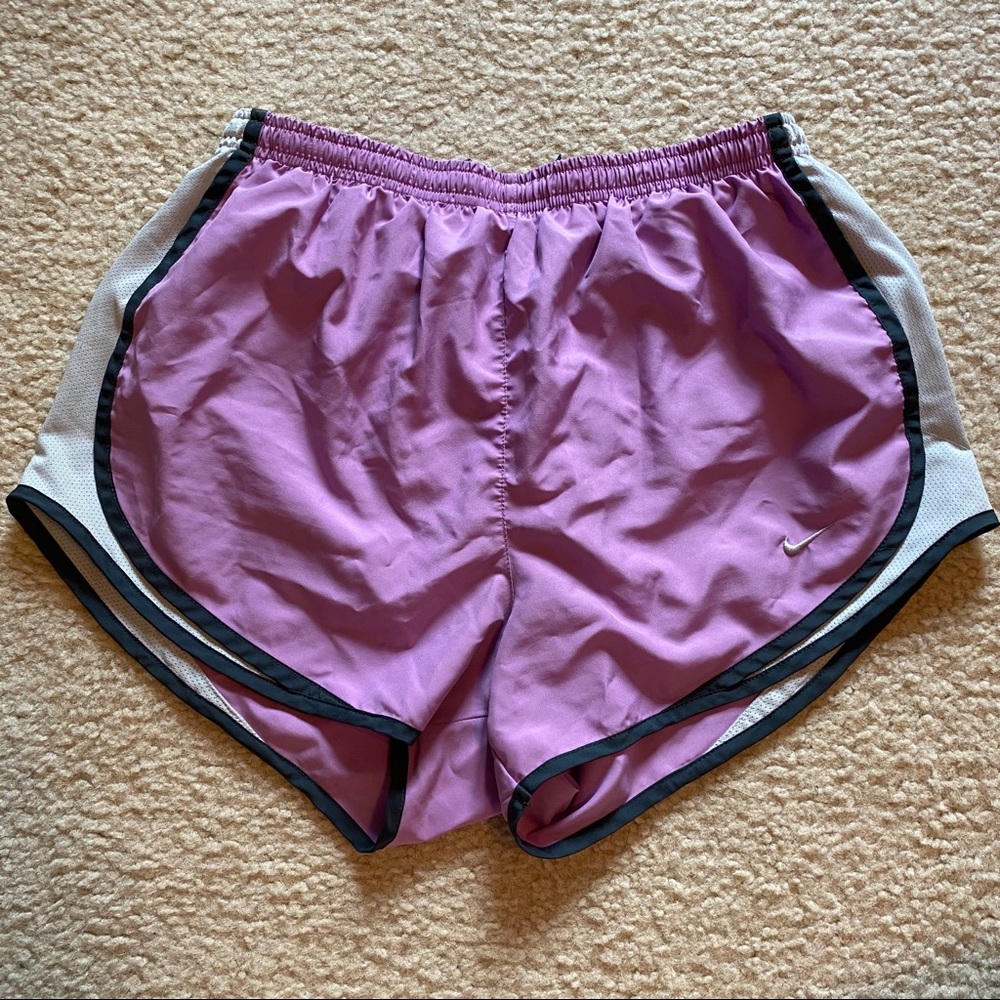 Purple Nike Running Shorts